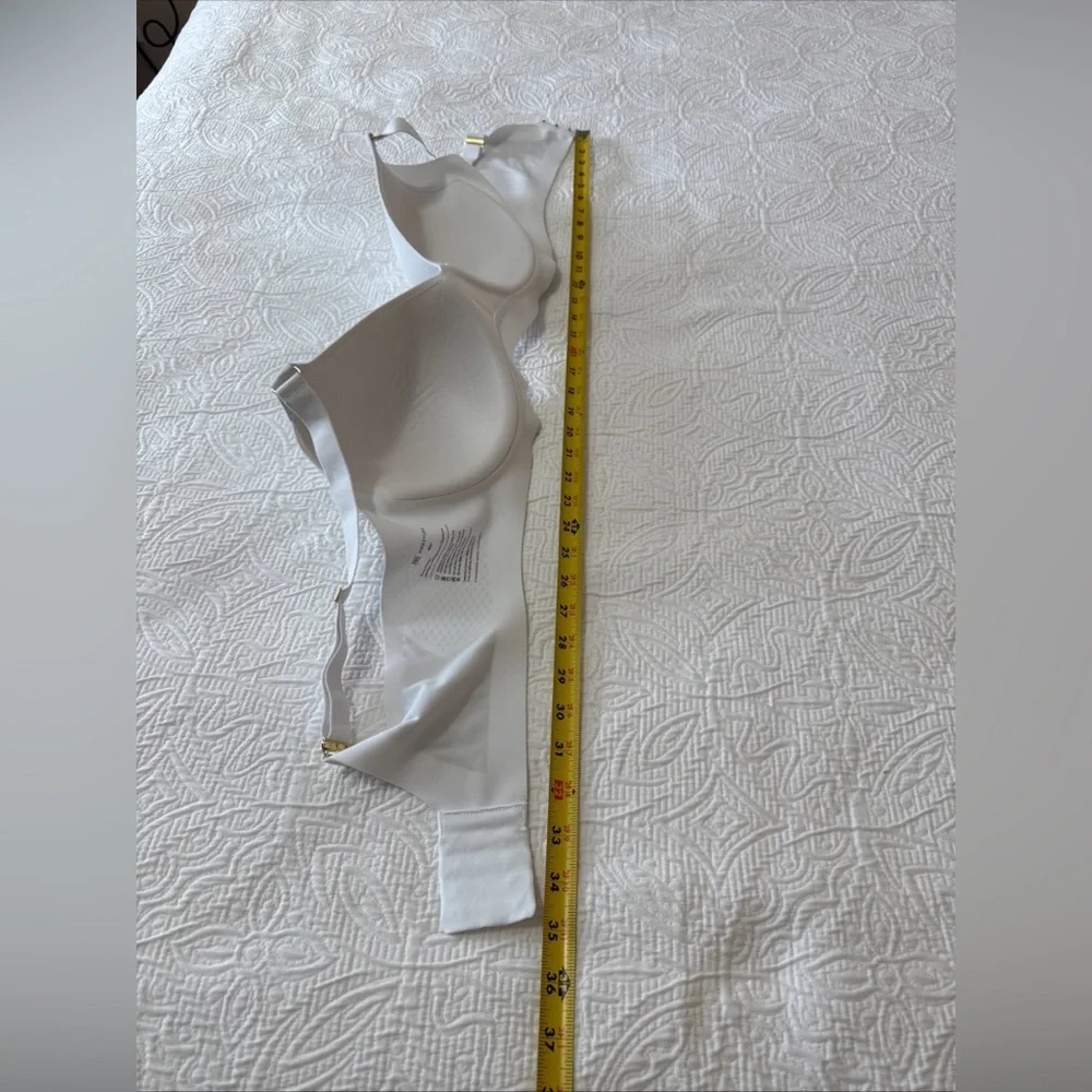 Honeylove CloudEmbrace Wireless T-Shirt‎ Bra White Size 42C